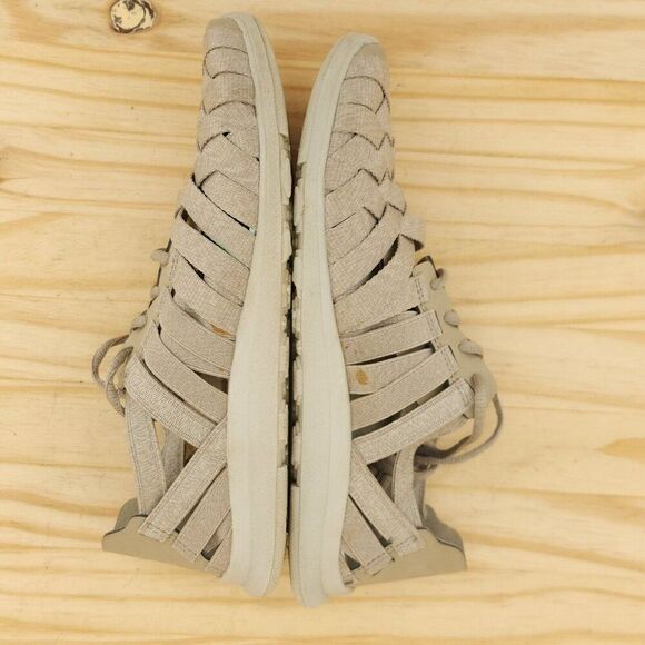 Merrell Women's Woven Sneakers Sz 6.5 Gray Fabric Lace Up Comfort Casual Shoes - Picture 6 of 10